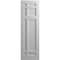 Ekena Millwork True Fit PVC San Juan Capistrano Mission Style Fixed Mount Shutters, Primed, 15"W x 36"H TFP001SJ15X036PR - alternate 10